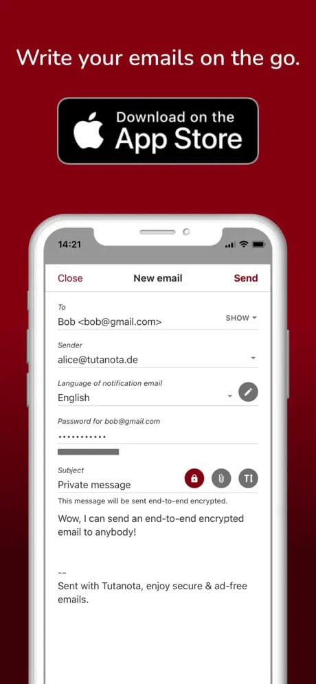 Tuta Screenshot 3