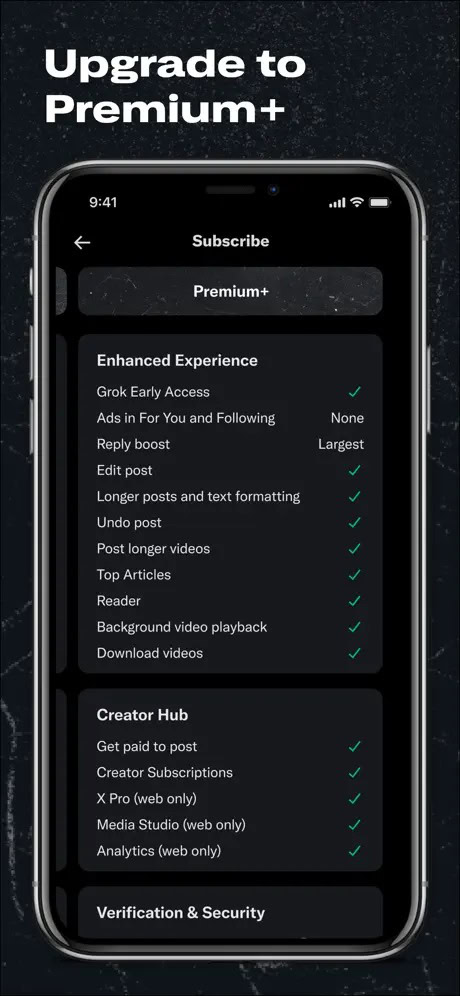 X Screenshot 2
