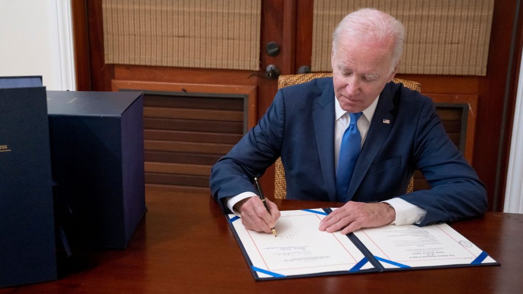 Biden Signs Bill Intended To Push Digital ID in Federal Agencies