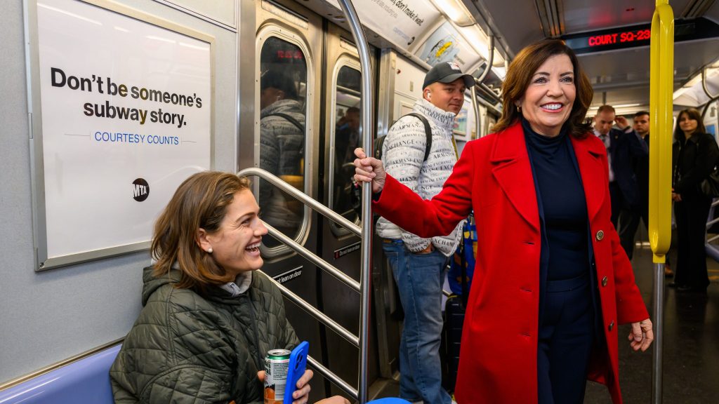 Governor Kathy Hochul Defends Calls For NYC Subway Surveillance Amid Rising Crime Concerns