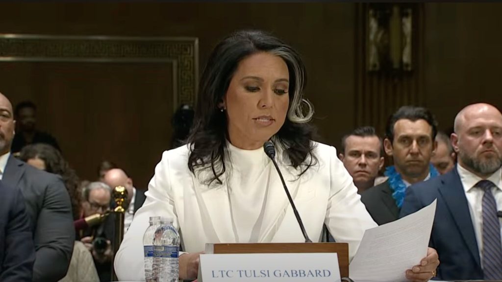 Tulsi Gabbard Stands Her Ground on Edward Snowden, Criticizes Surveillance Abuse in Clashes with Senators in Heated DNI Confirmation Hearing