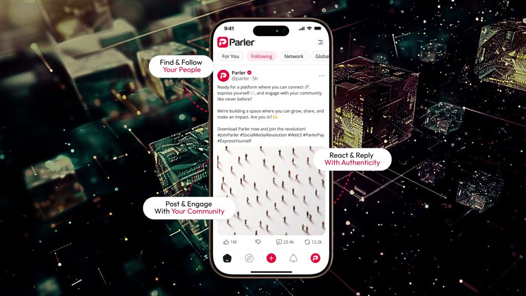 Parler Relaunches as Decentralized, Crypto-Integrated Social Platform