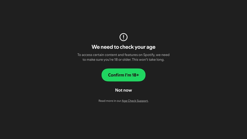 Spotify Threatens to Delete Accounts That Fail Digital ID Checks