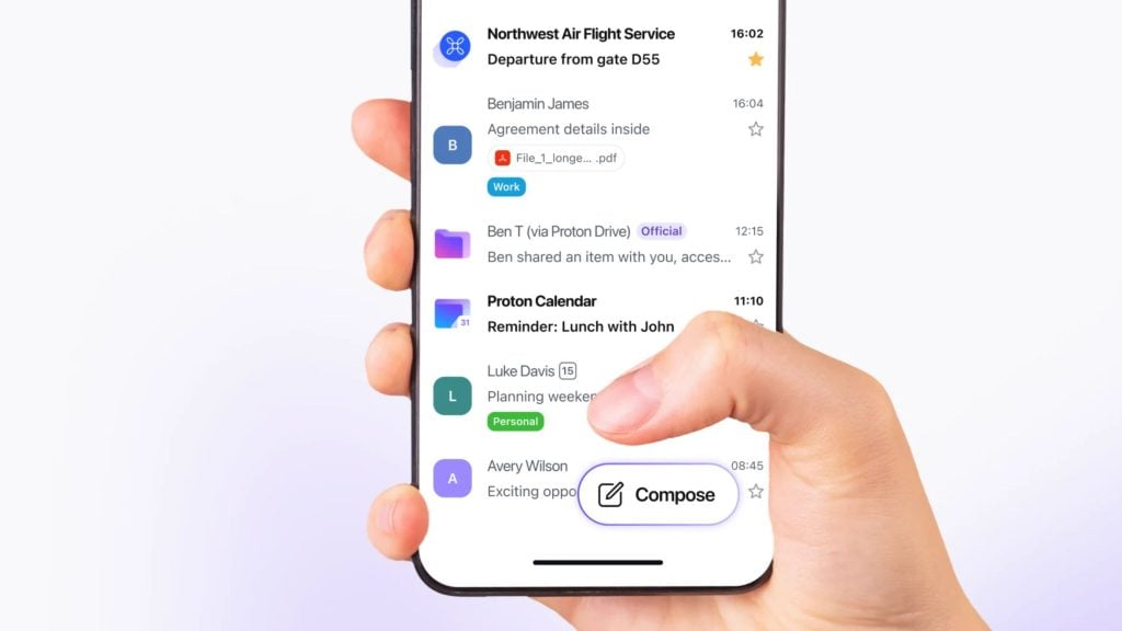 Proton Mail Rolls Out Offline Mode, Faster Navigation, and Unified Design in Major Mobile App Update