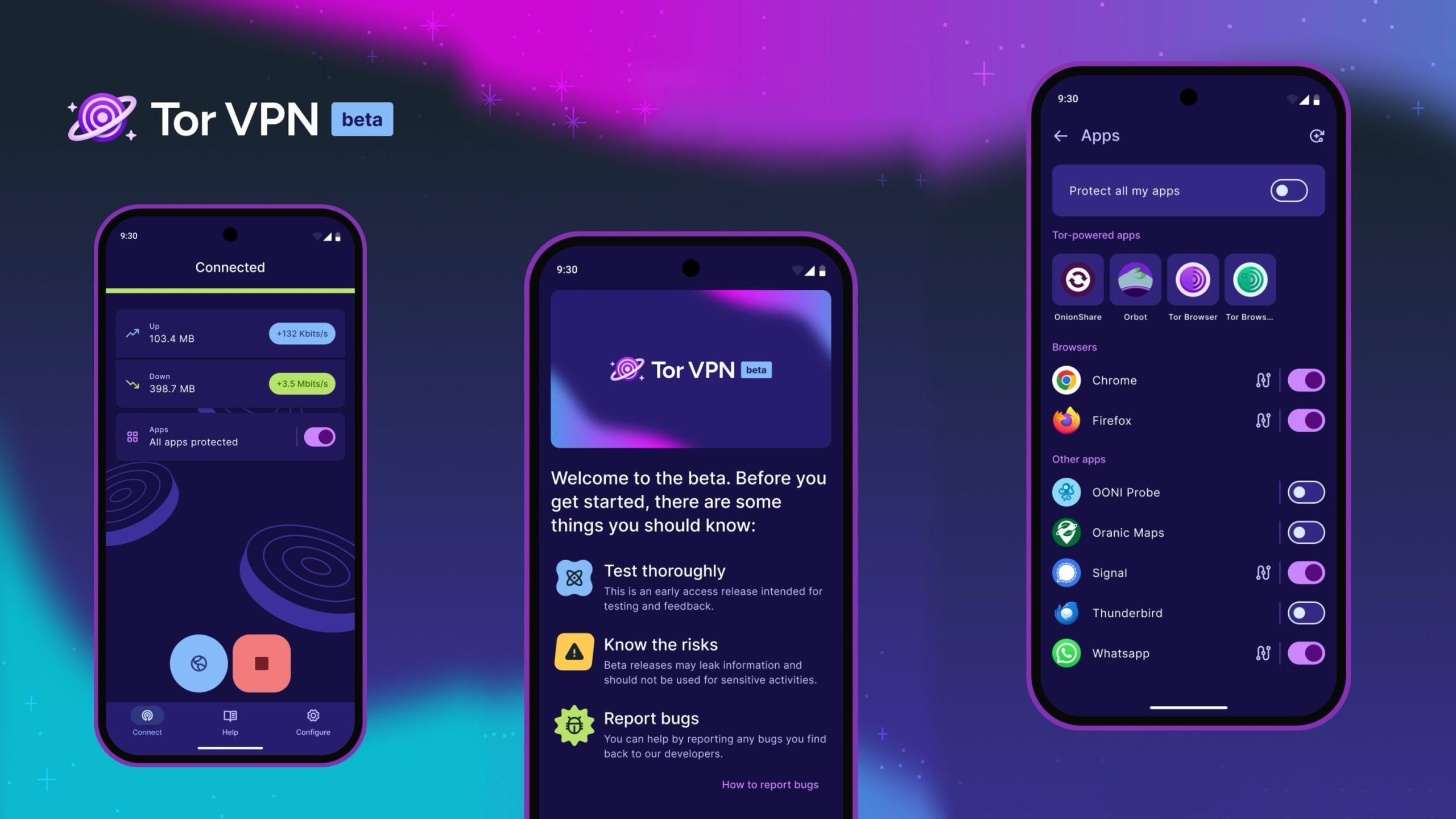 Tor Project Releases Experimental Tor VPN Beta for Android with Per-App Routing and Privacy Tools